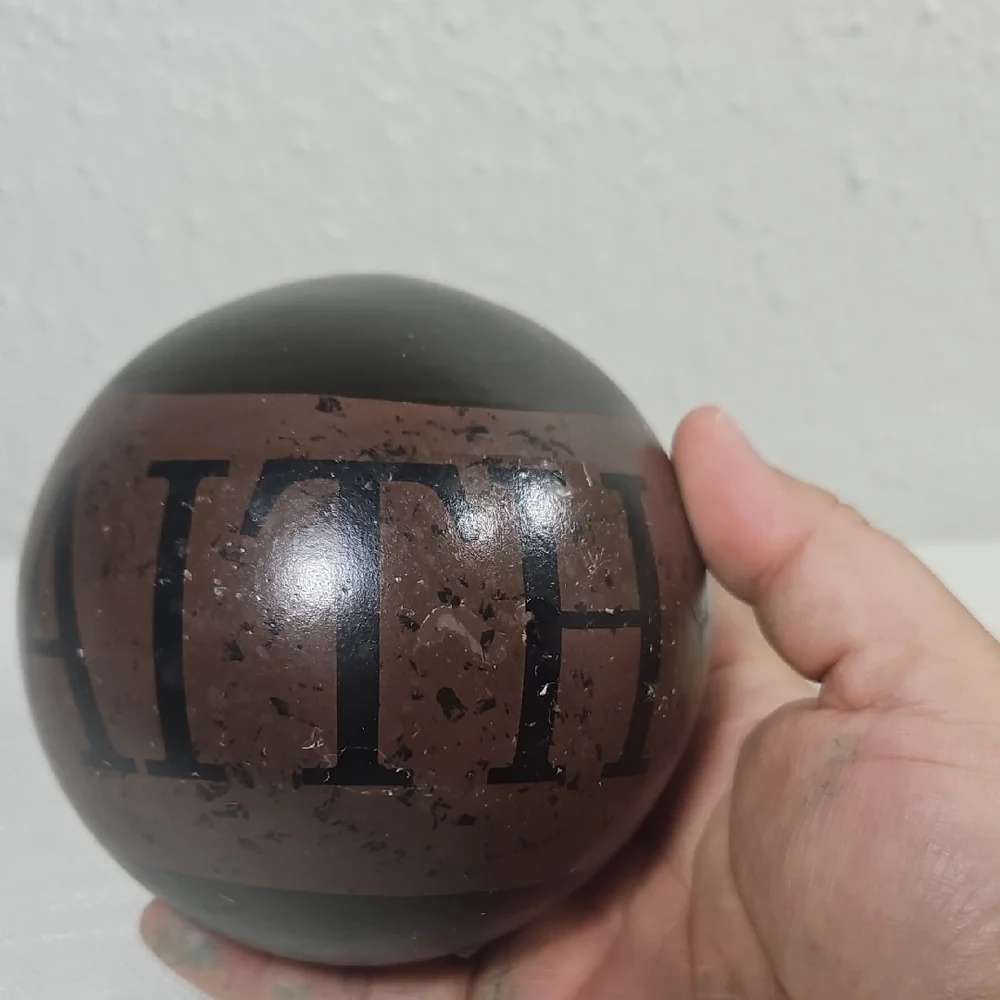 Family Faith Home Decorative 3 Spheres Set - Green, Brown, Tan